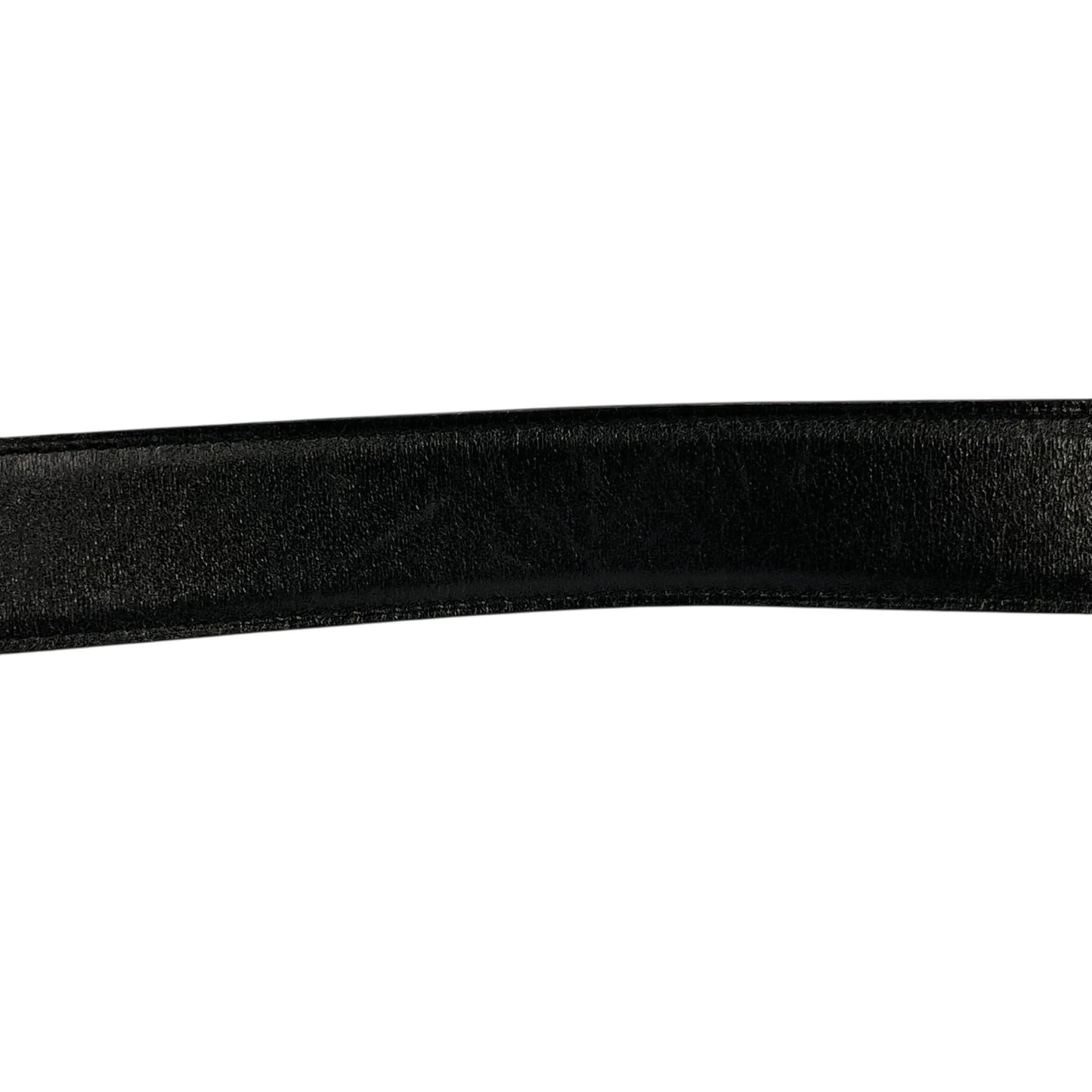 Hermès コンスタンス レザー ベルト □H刻印（2004年製）- ブラック × ブラウン