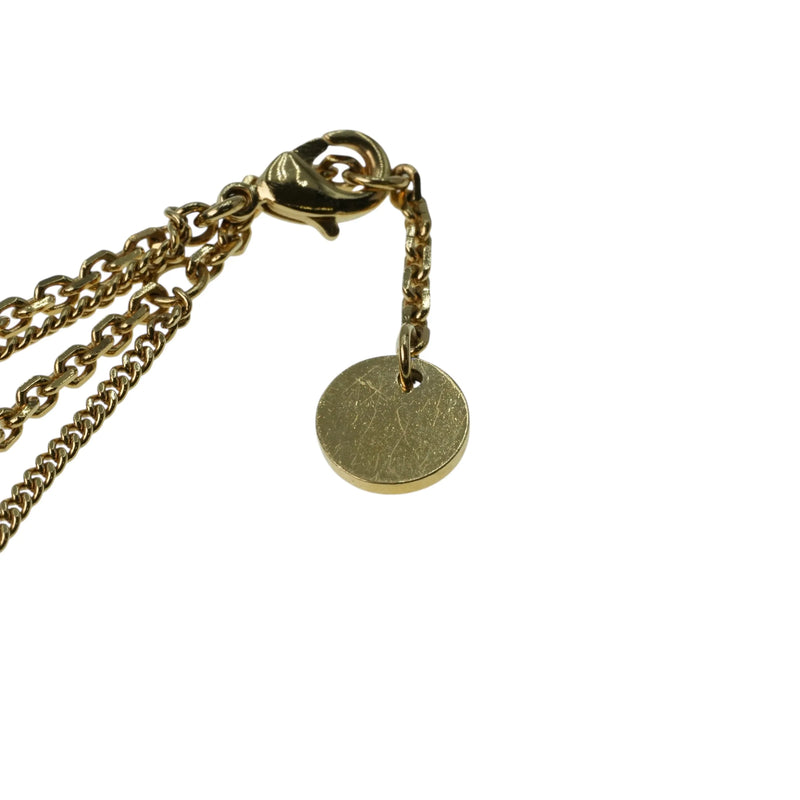 Dior プティ CD ダブル ブレスレット スター ラインストーン - ゴールドプレート