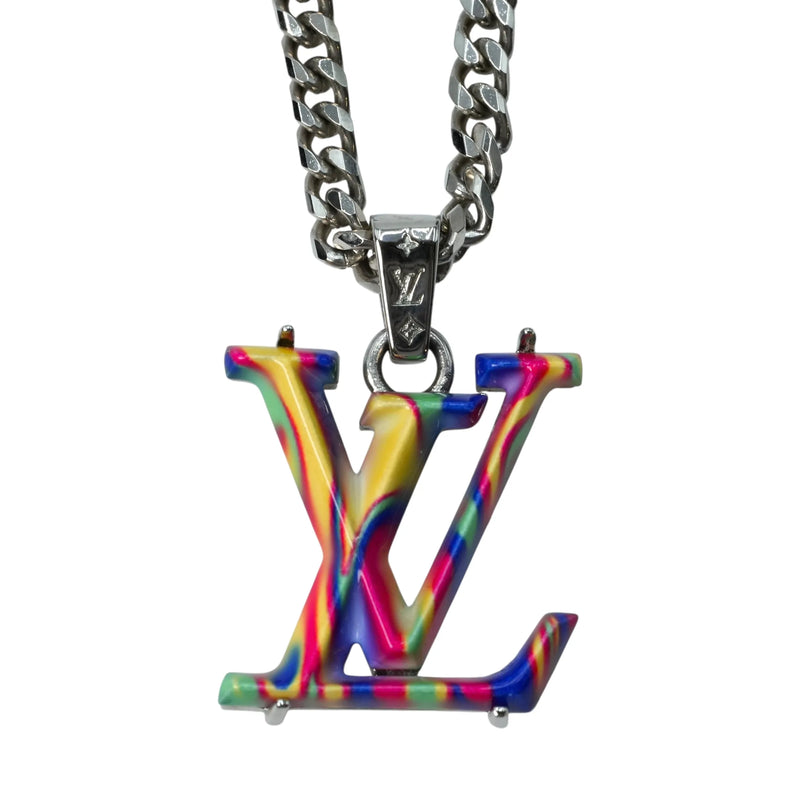 Louis Vuitton Iconic Enamel Necklace - Multicolor - Metal 