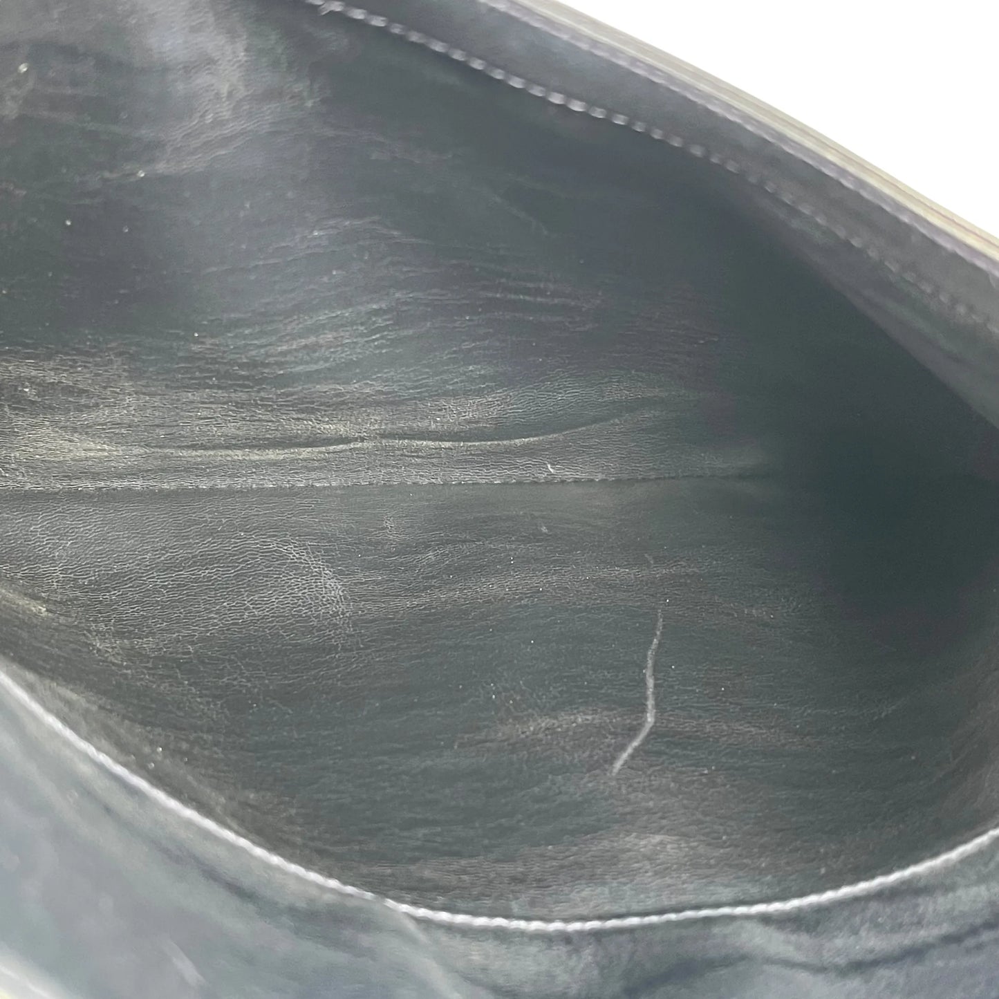 CHANEL CCロゴ ラムスキン チェーンショルダーバッグ - ブラック