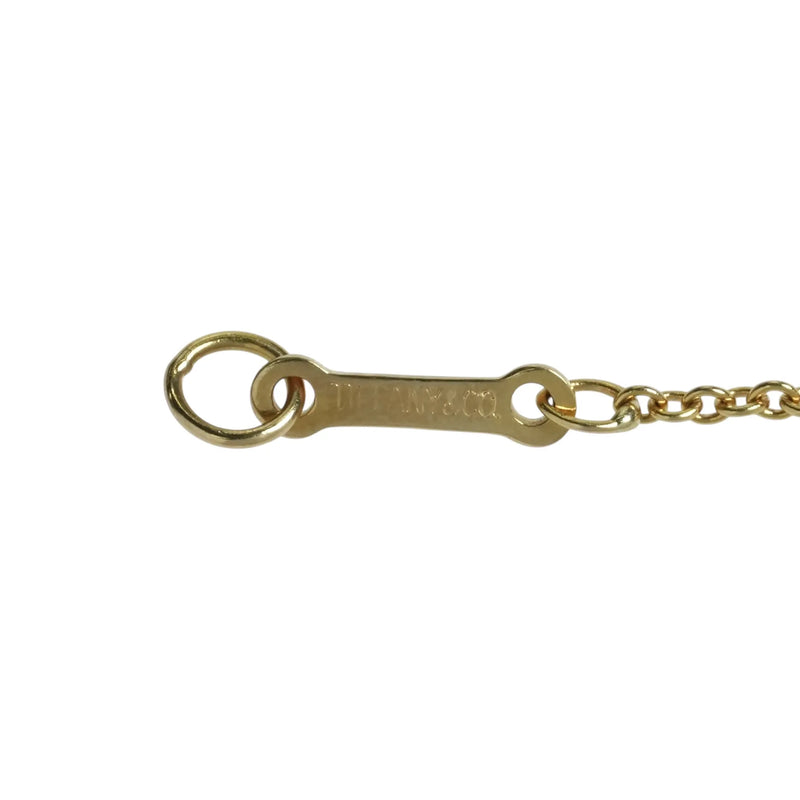 Tiffany & Co ハート ダイヤモンド ネックレス - 18KYG