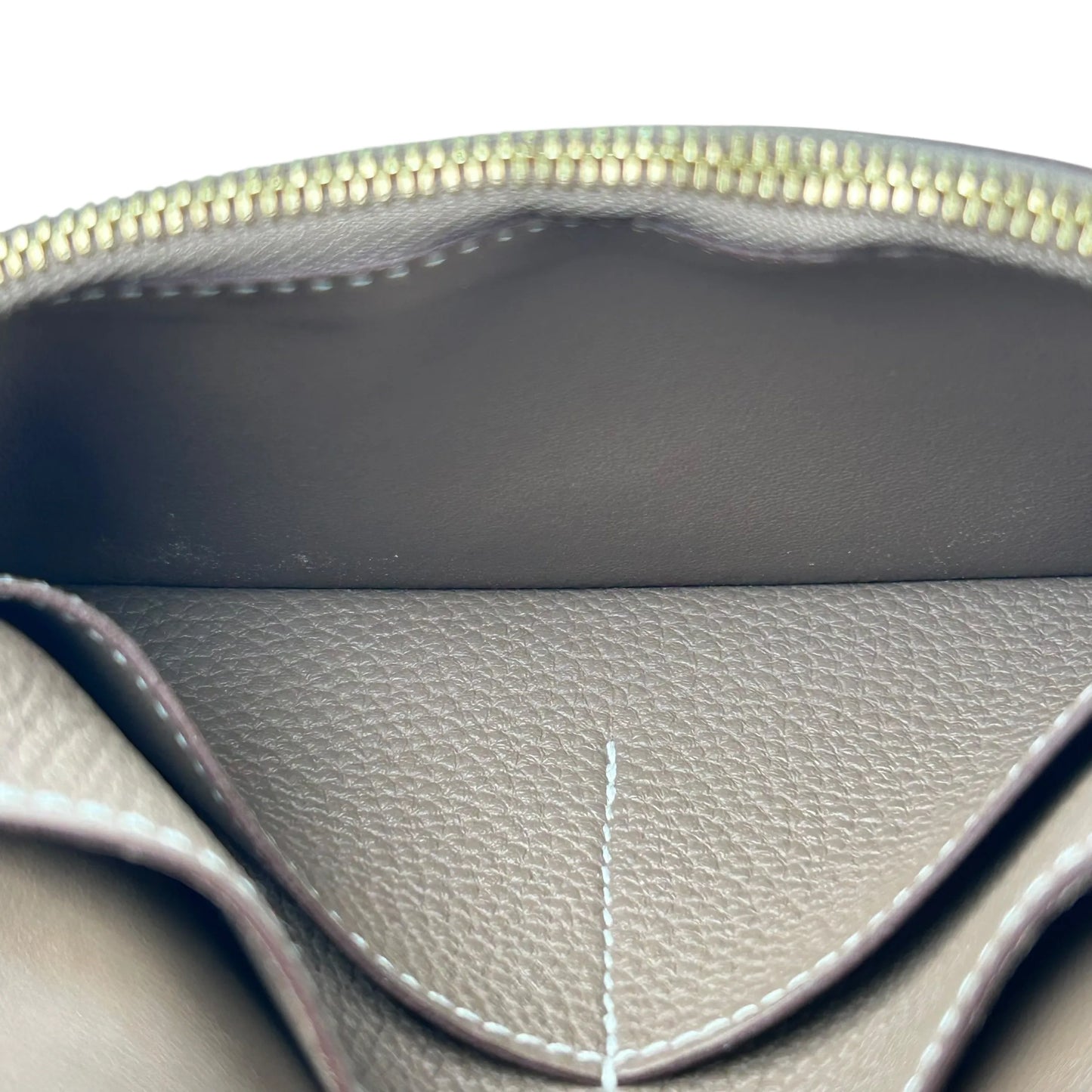 Hermes ドゴン ドゴ コンパクトウォレット 二つ折り財布 カードケース Z刻印 (2021) - ブラウン