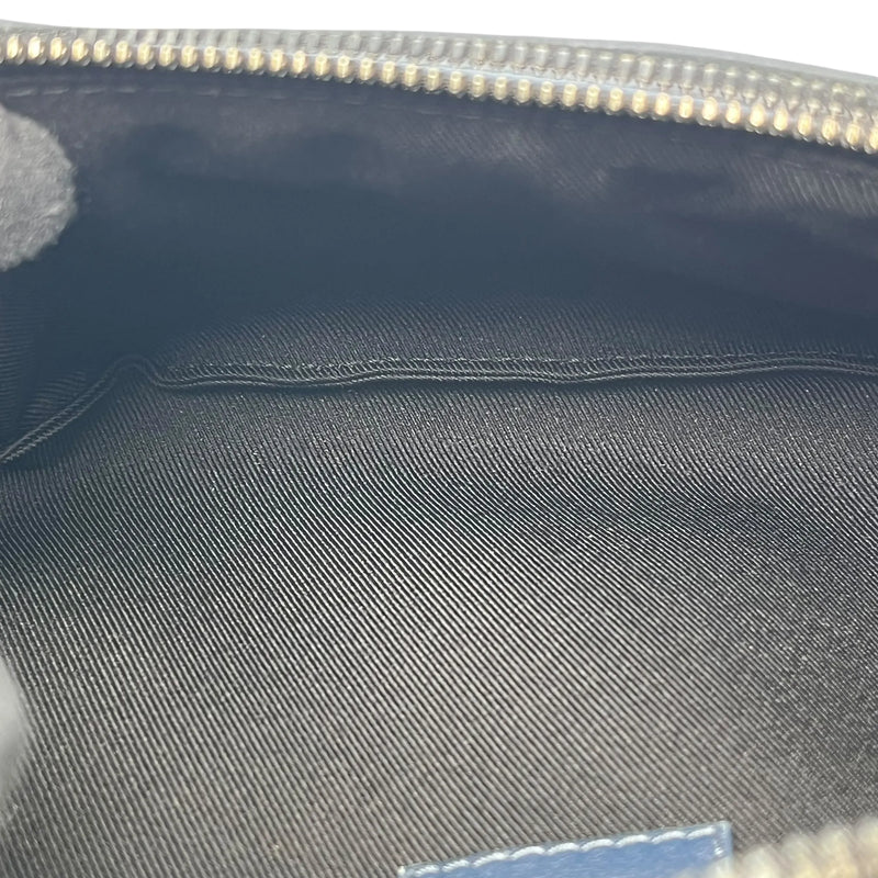 Louis Vuitton モノグラム シャドウ ディスカバリー バムバッグ ボディバッグ - ネイビー