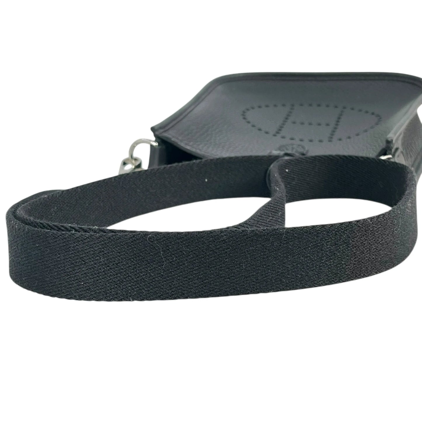 HERMES Evelyn TPM Taurillon W Stamp (Made in 2024) Shoulder Bag - Black 