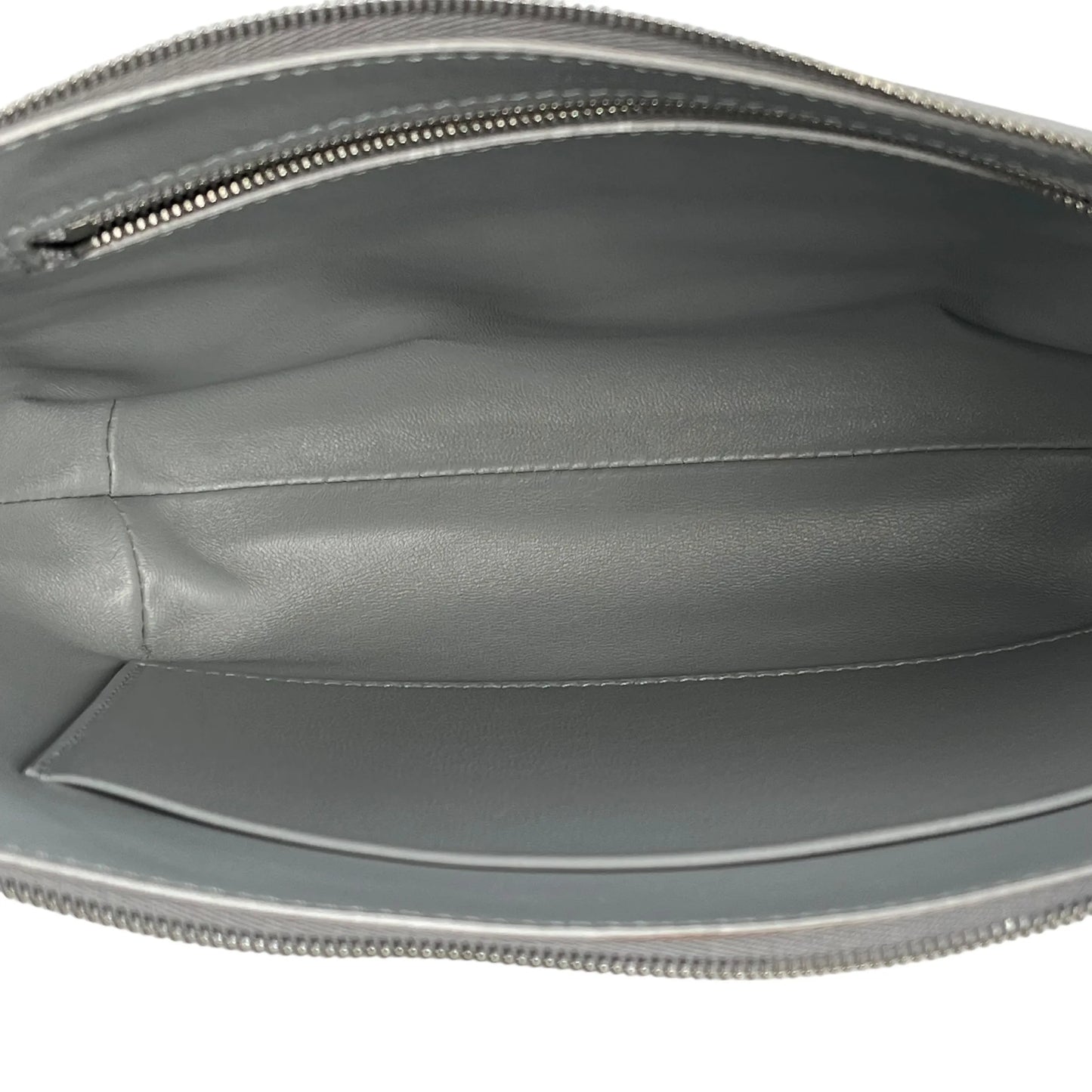 BALENCIAGA Mary Kate Leather Shoulder Bag - Silver 