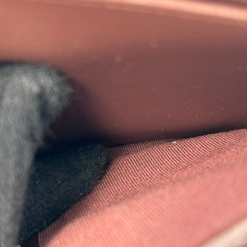 CHANEL Matelassé Caviar Leather Classic Flap Compact Wallet - Black 