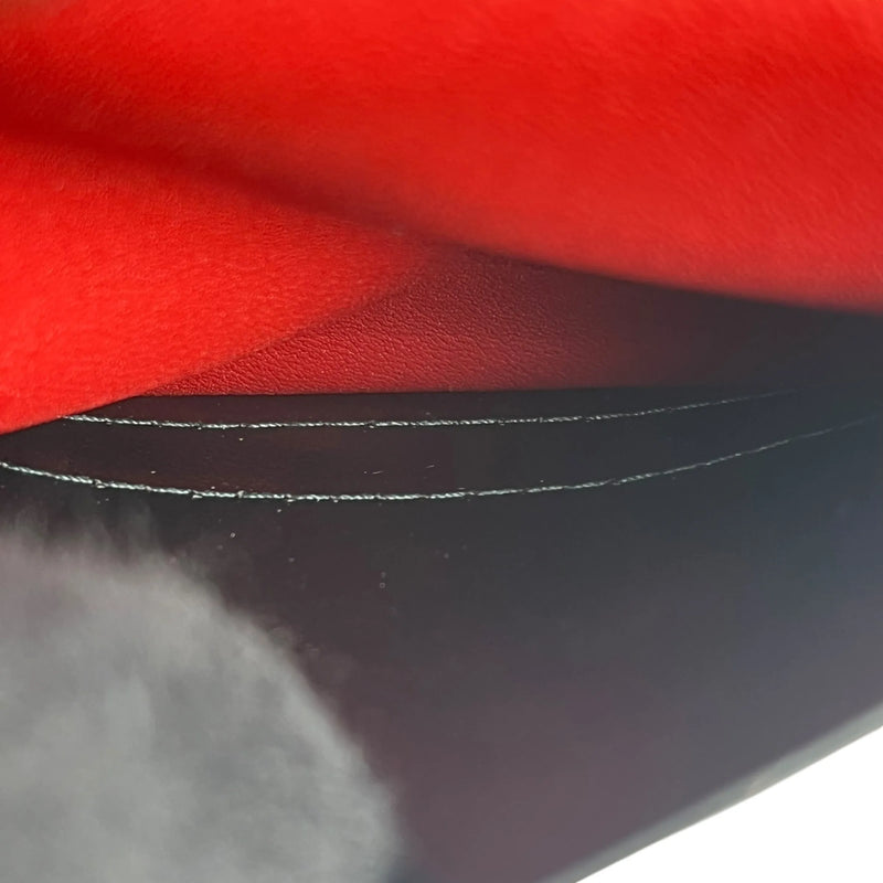 Loewe Calfskin Vertical Compact Wallet - Brown 