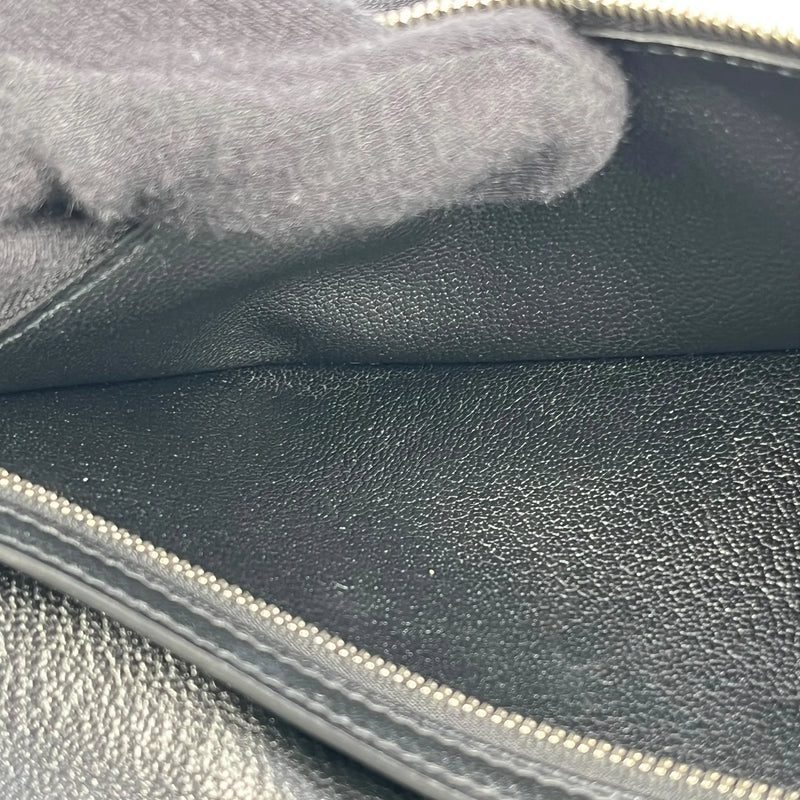 HERMES ベアンスフレ アリゲーター □J刻印(2006年製)  ロングウォレット - ブラック