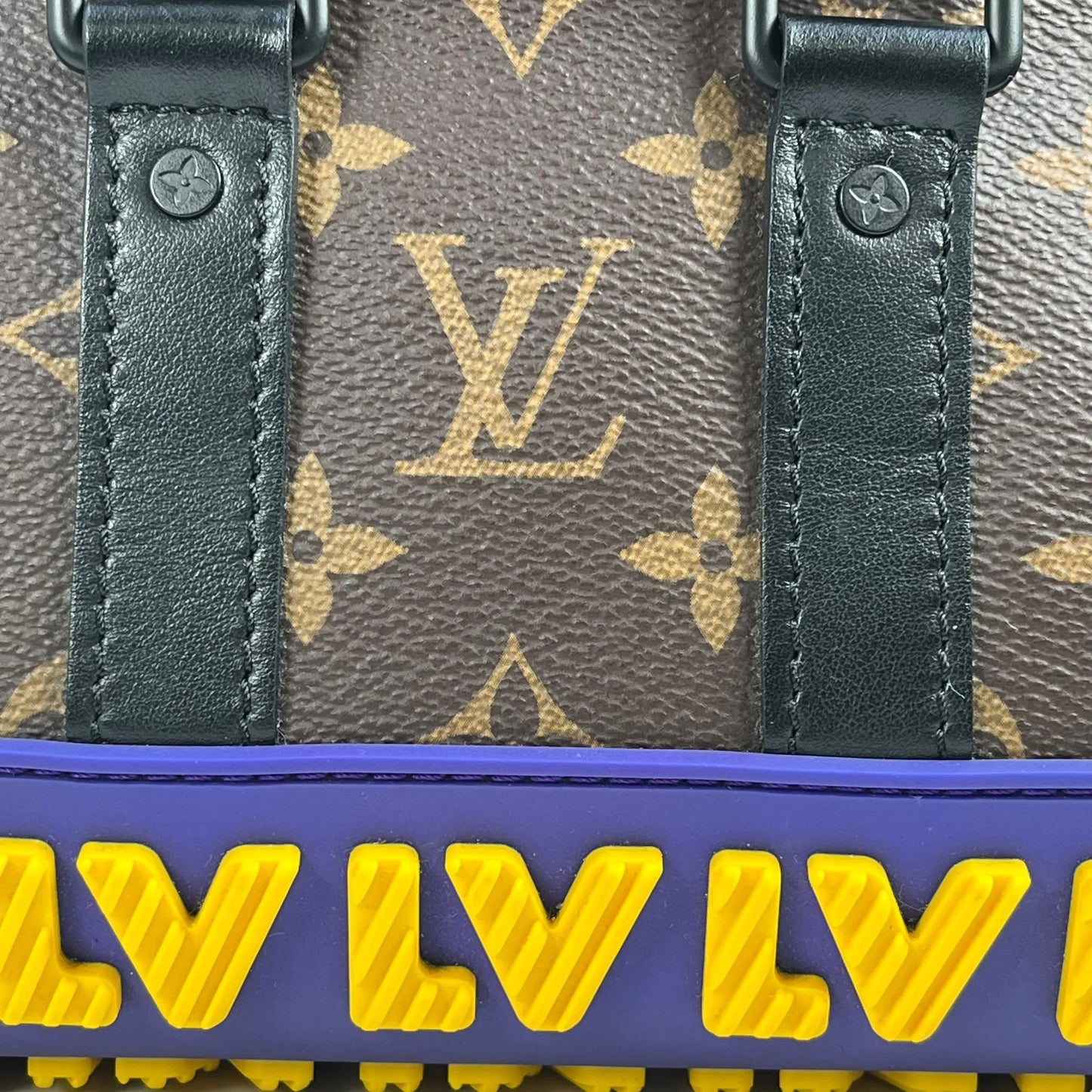 LOUIS VUITTON Keepall XS Monogram Canvas Handbag/Shoulder Bag - Brown 