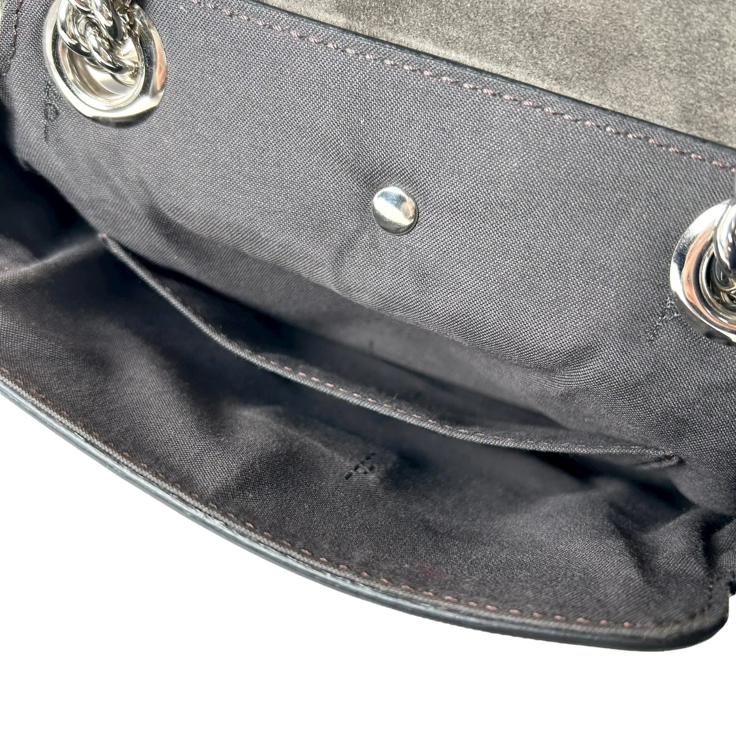 FENDI Back to School Calfskin Backpack - Black 