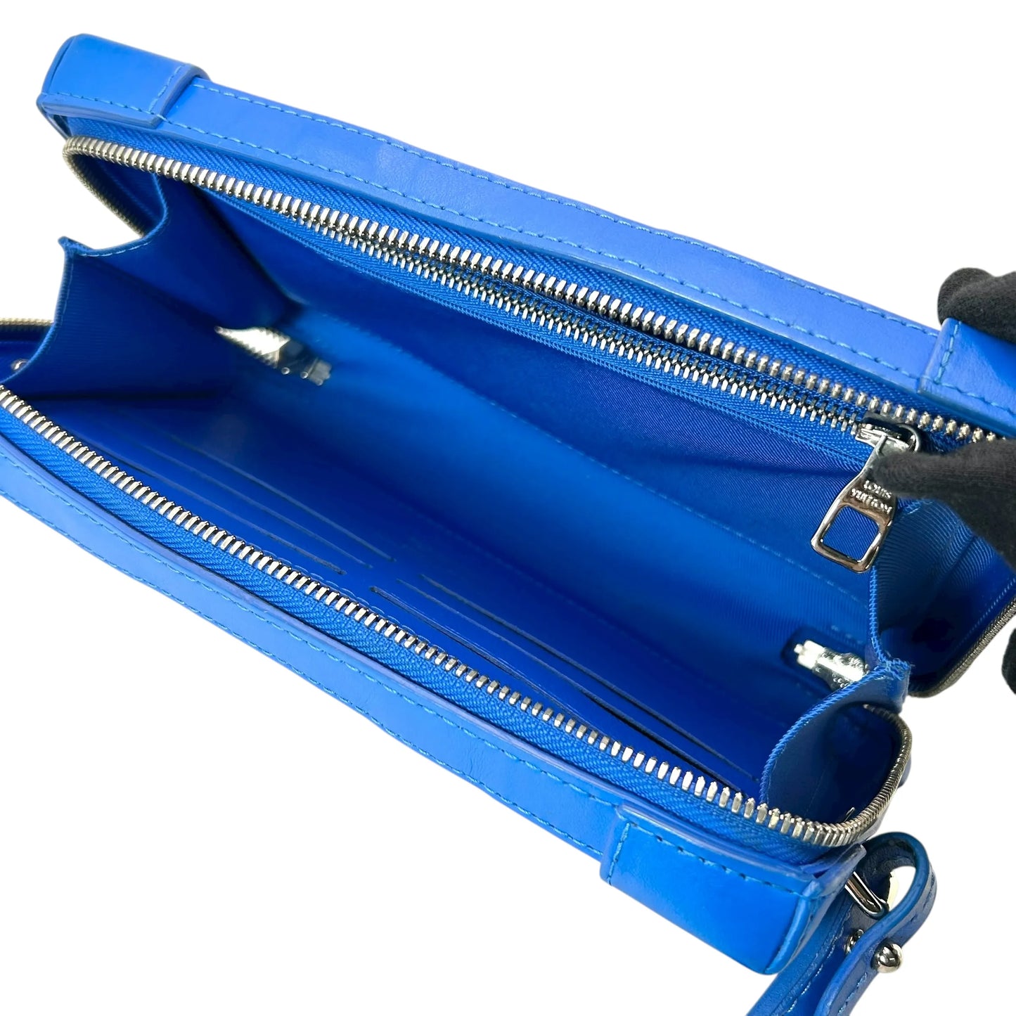 LOUIS VUITTON Soft Trunk Monogram LV Clouds Shoulder Bag - Blue 