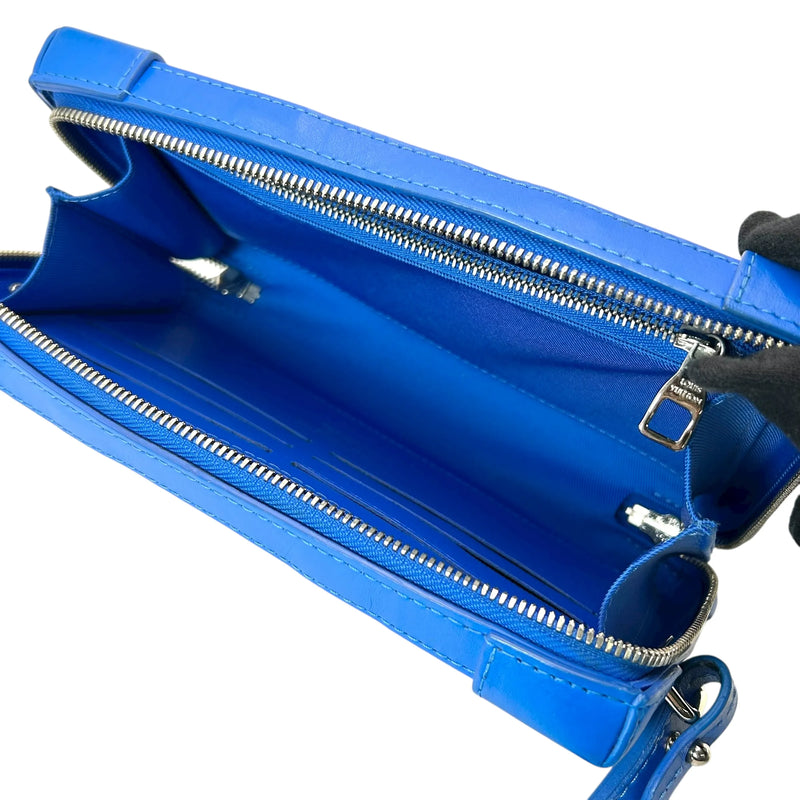 LOUIS VUITTON Soft Trunk Monogram LV Clouds Shoulder Bag - Blue 