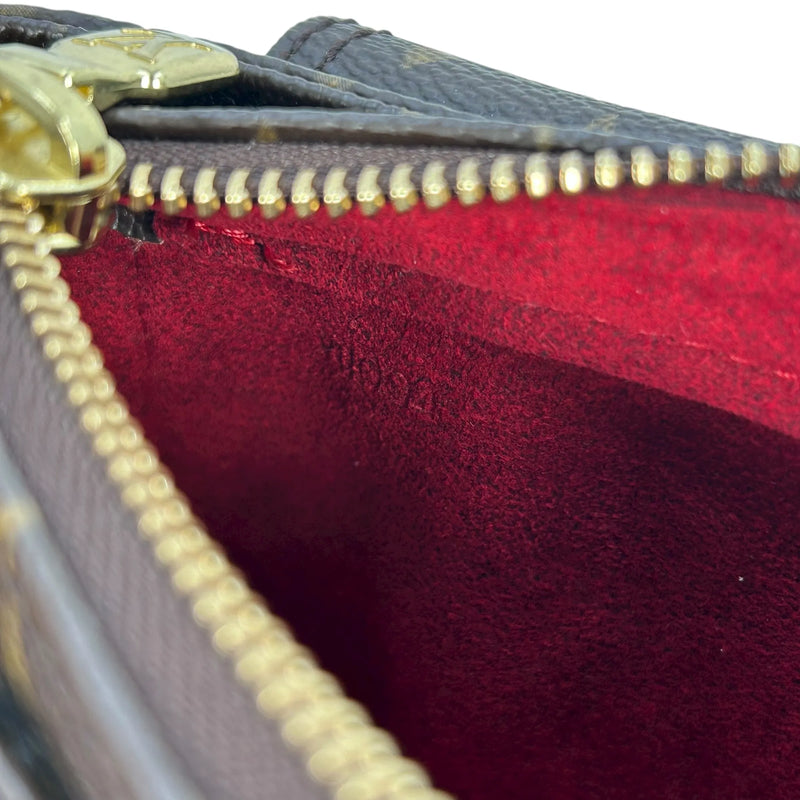 LOUIS VUITTON Viva Cite PM Monogram Canvas Shoulder Bag - Dark Brown 