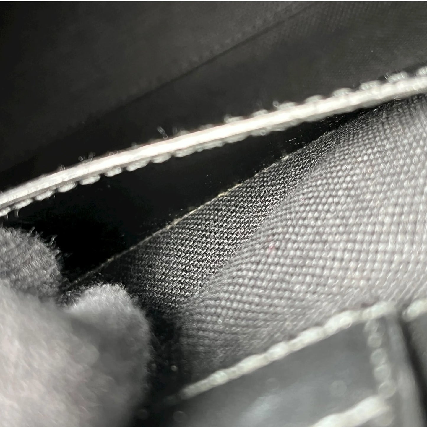 GUCCI GGスプリーム ミニハンドバッグ ショルダーバッグ - ブラック