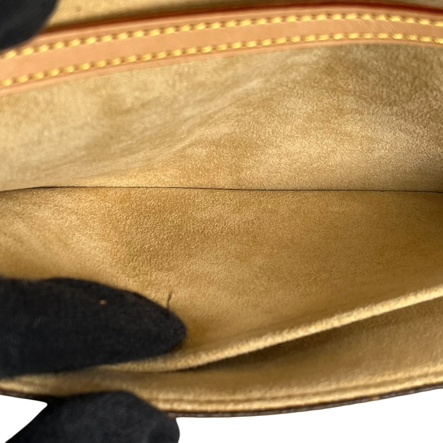 Louis Vuitton Monogram Pochette Twin GM Monogram Canvas Shoulder Bag - Brown 