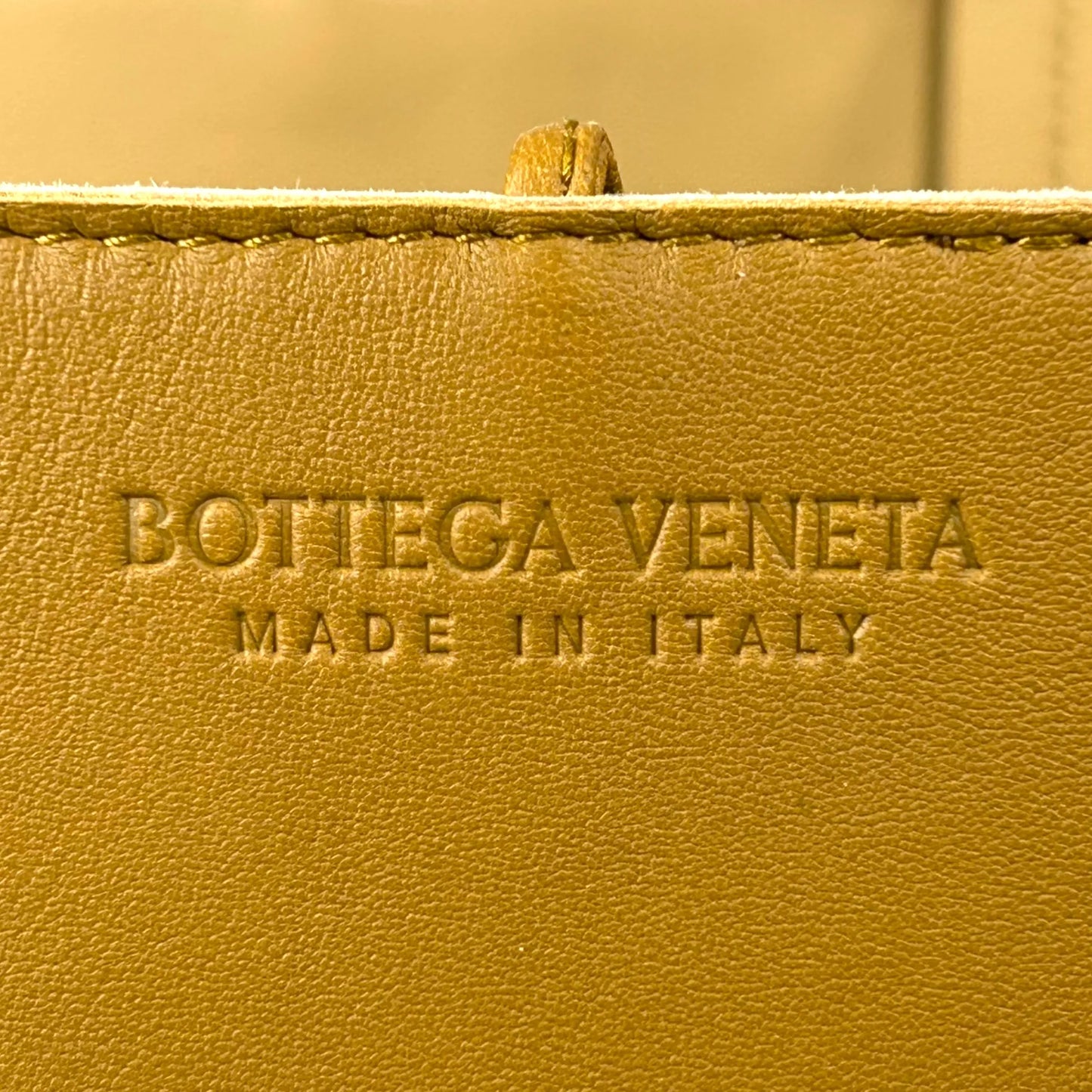 BOTTEGA VENETA Arco Leather Tote Bag - Brown