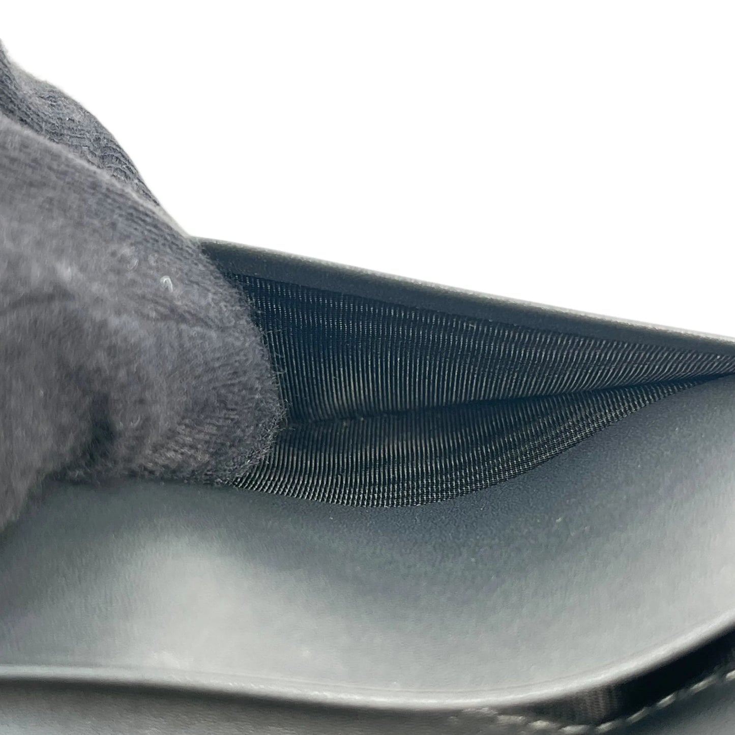 BOTTEGA VENETA Intrecciato Leather Bi-fold Long Wallet - Black 