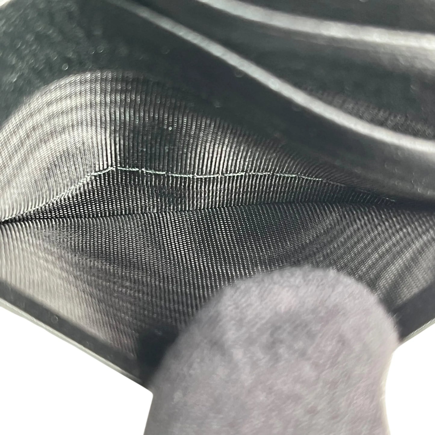 Saint Laurent ジップアラウンドウォレット レザー 二つ折り財布 コンパクトウォレット - ブラック