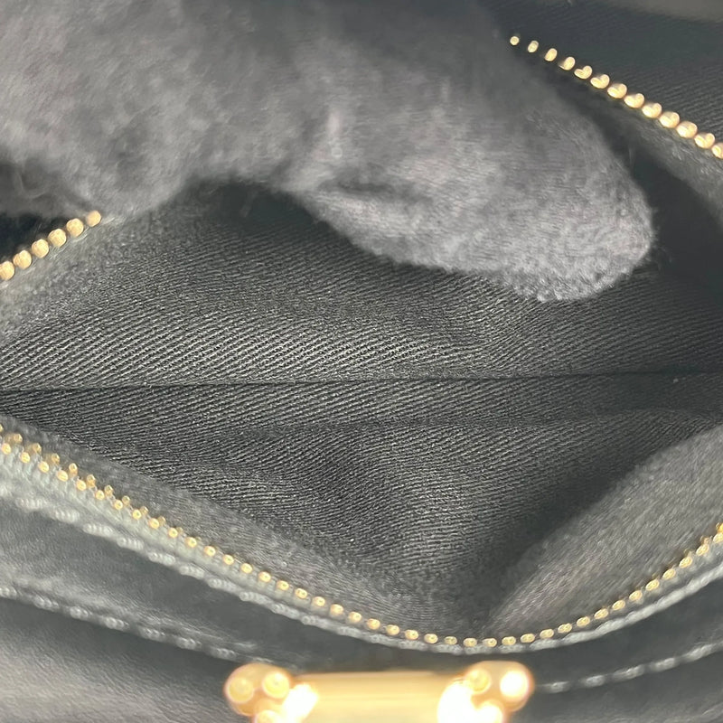 Valentino Rockstud Leather Handbag/Shoulder Bag - Black 