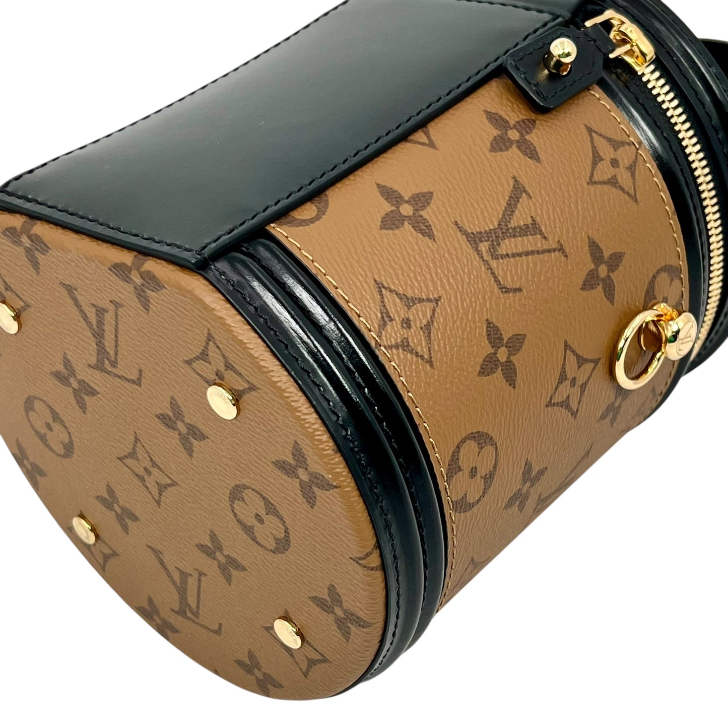 Louis Vuitton モノグラム キャンバス リバース カンヌ ハンドバッグ - ブラウン