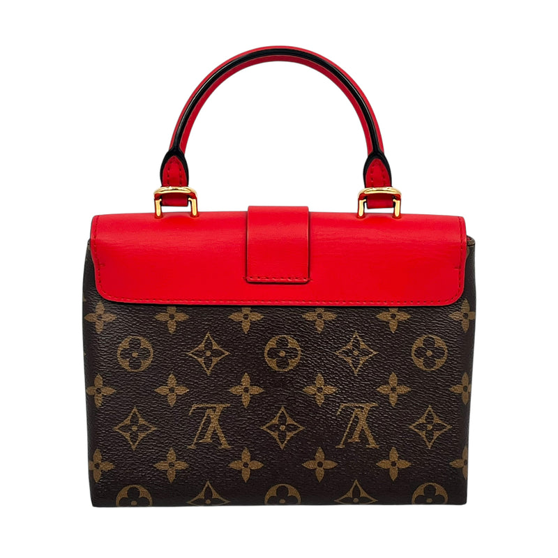 Louis Vuitton Monogram Rocky BB Handbag/Shoulder Bag - Brown and Red 