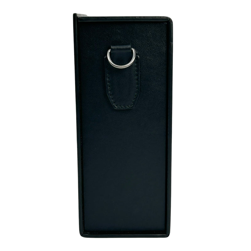 FENDI レザー ボックス ブラック ショルダーバッグ - ブラック