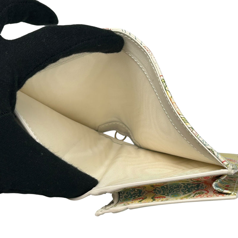 Dior 2020 Heart Light Bifold Compact Wallet - Yellow x Multicolor 