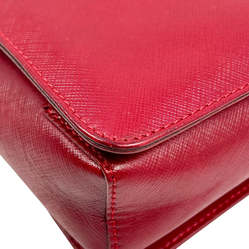 Salvatore Ferragamo ヴァラ ボン ハンドバッグ - レッド