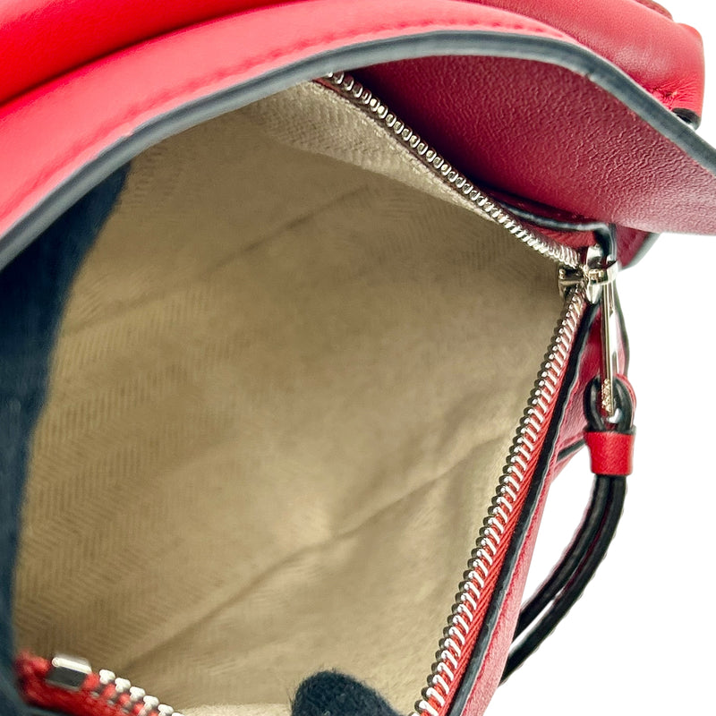 LOEWE パズルバッグ ミニバッグ ハンドバッグ - レッド