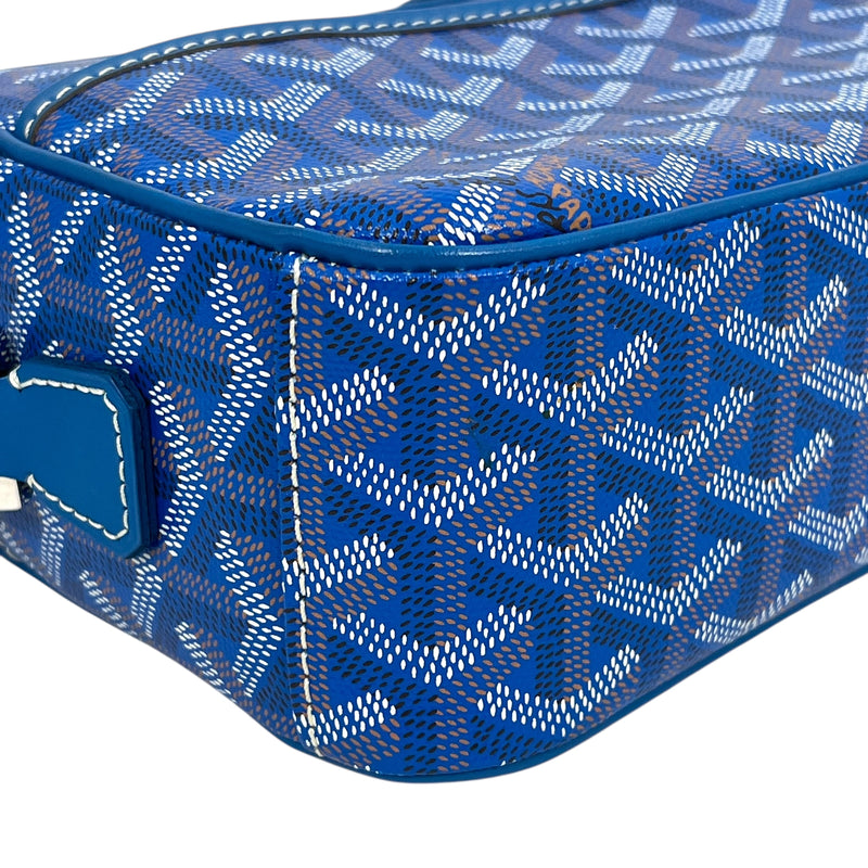 HOLD GOYARD Gap Vert PM Shoulder Bag - Blue 