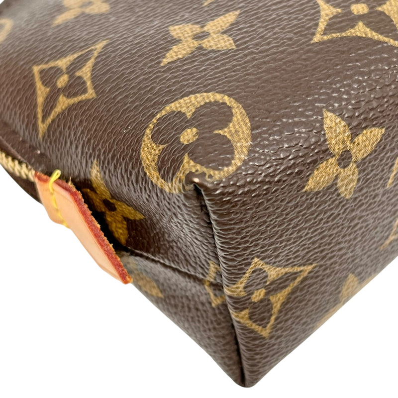 Louis Vuitton Monogram Canvas Cosmetic PM Pouch - Brown 