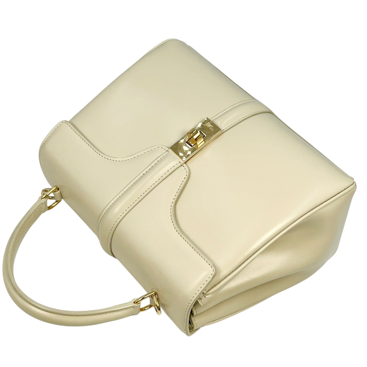 CELINE 16 Small Handbag/Shoulder Bag - Cream 