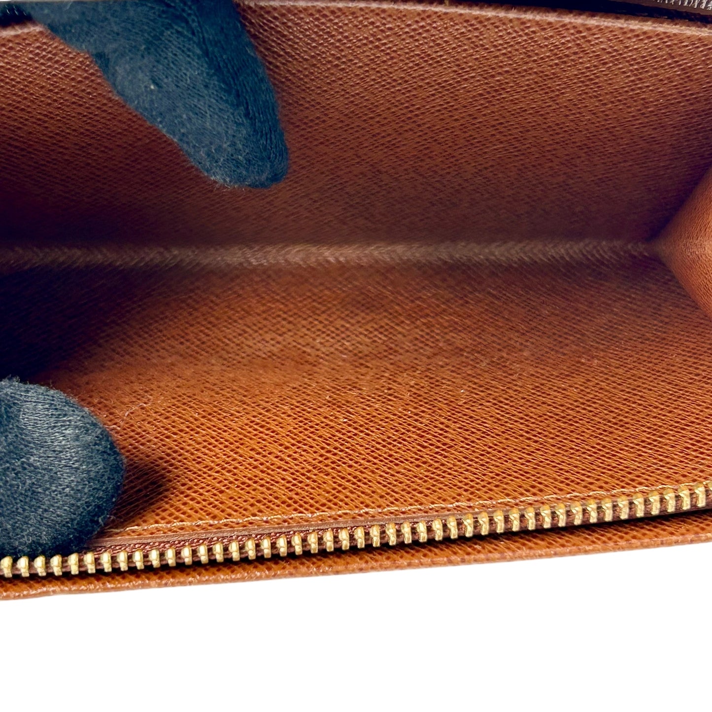 Louis Vuitton Monogram Canvas Porte Monnaie Bi-fold Compact Wallet - 32422 