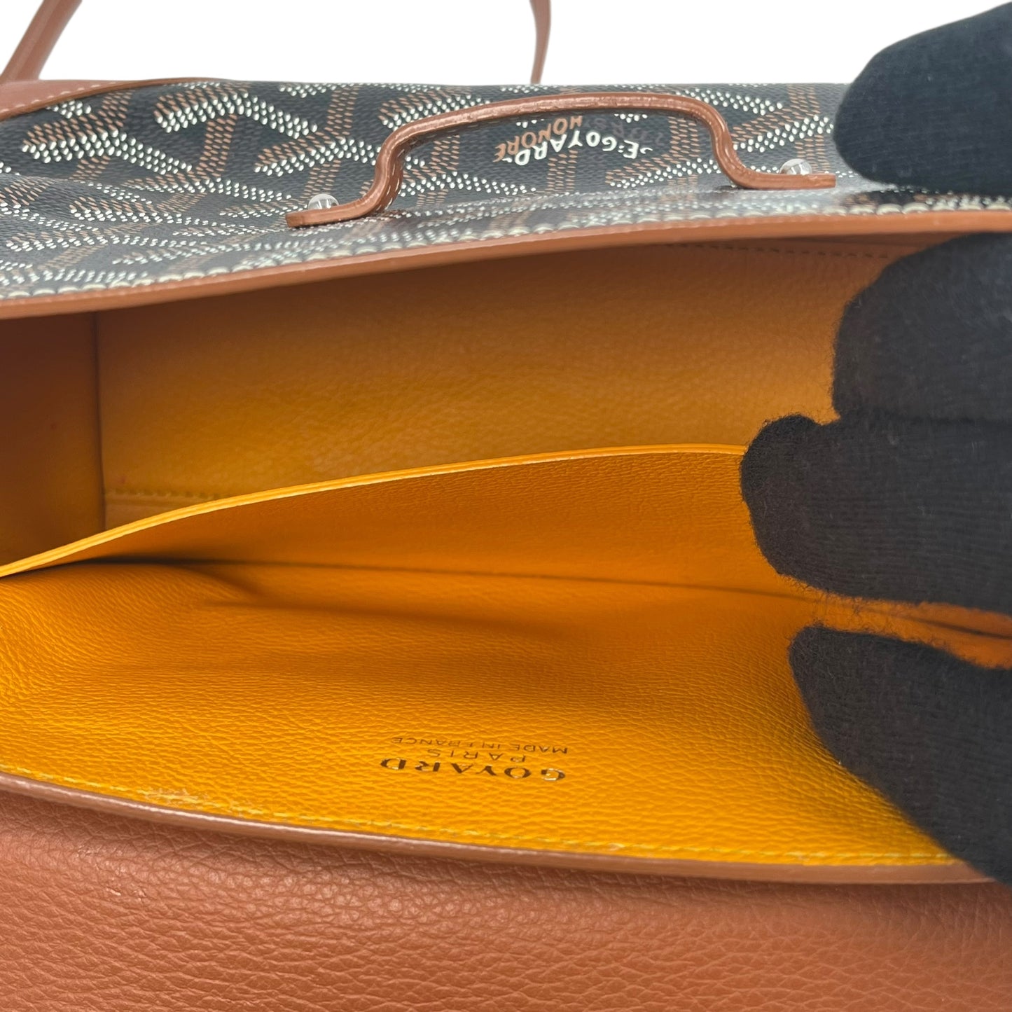 GOYARD ミニ サイゴン ハンドバッグ - ブラウン