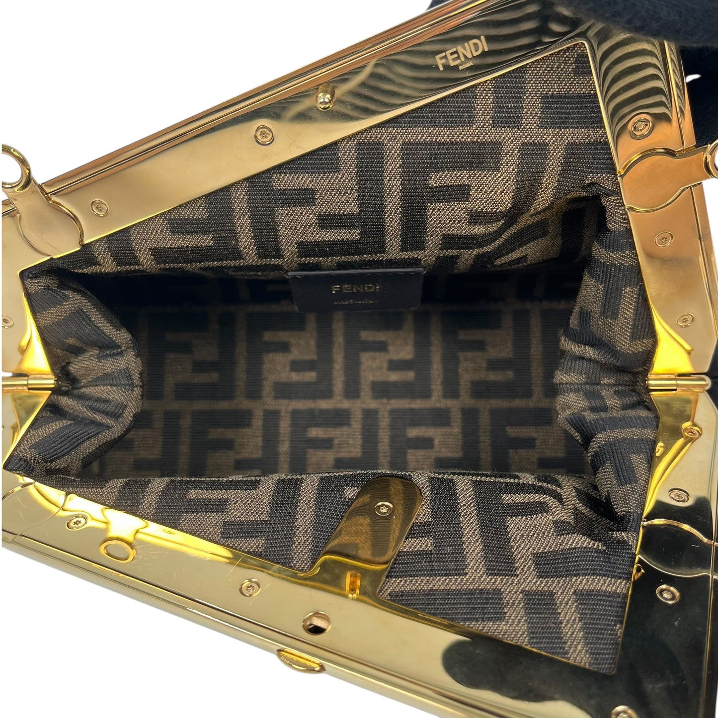 FENDI First Small Shoulder Bag - Black 