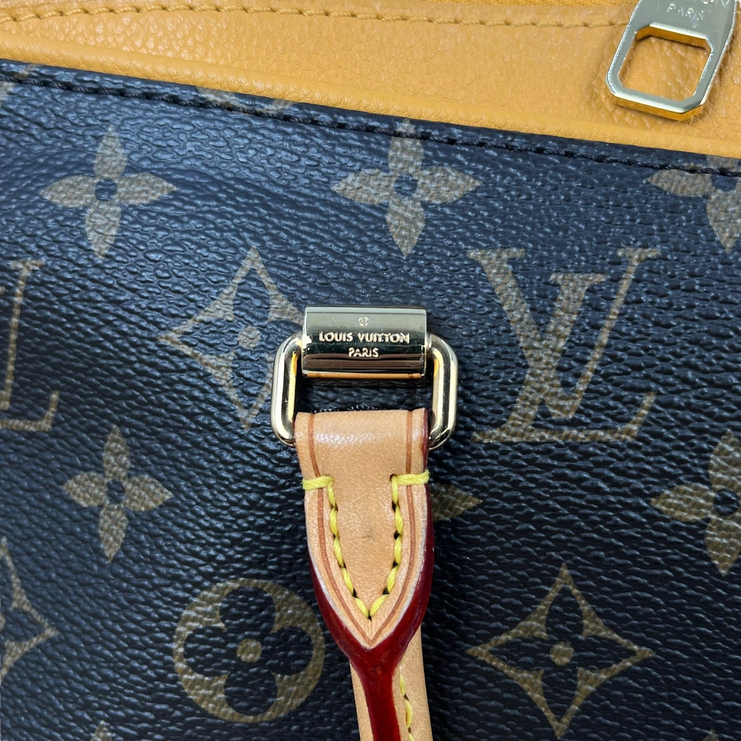 Louis Vuitton モノグラム キャンバス パラス サフラン ハンドバッグ トートバッグ - ブラウン