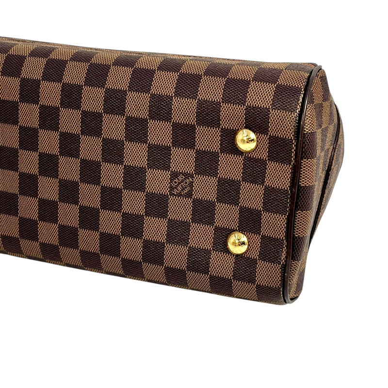 Louis Vuitton Damier Ebene Duomo Handbag - Dark Brown 