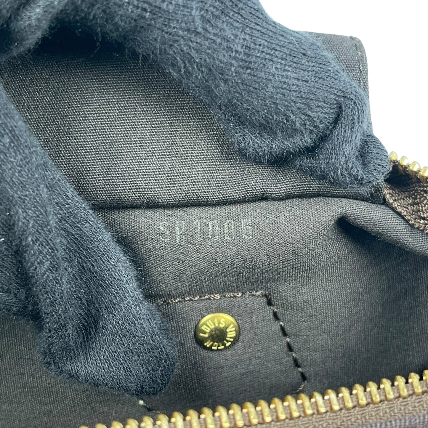 Louis Vuitton Mini Run Speedy 30 Handbag - Dark Brown 