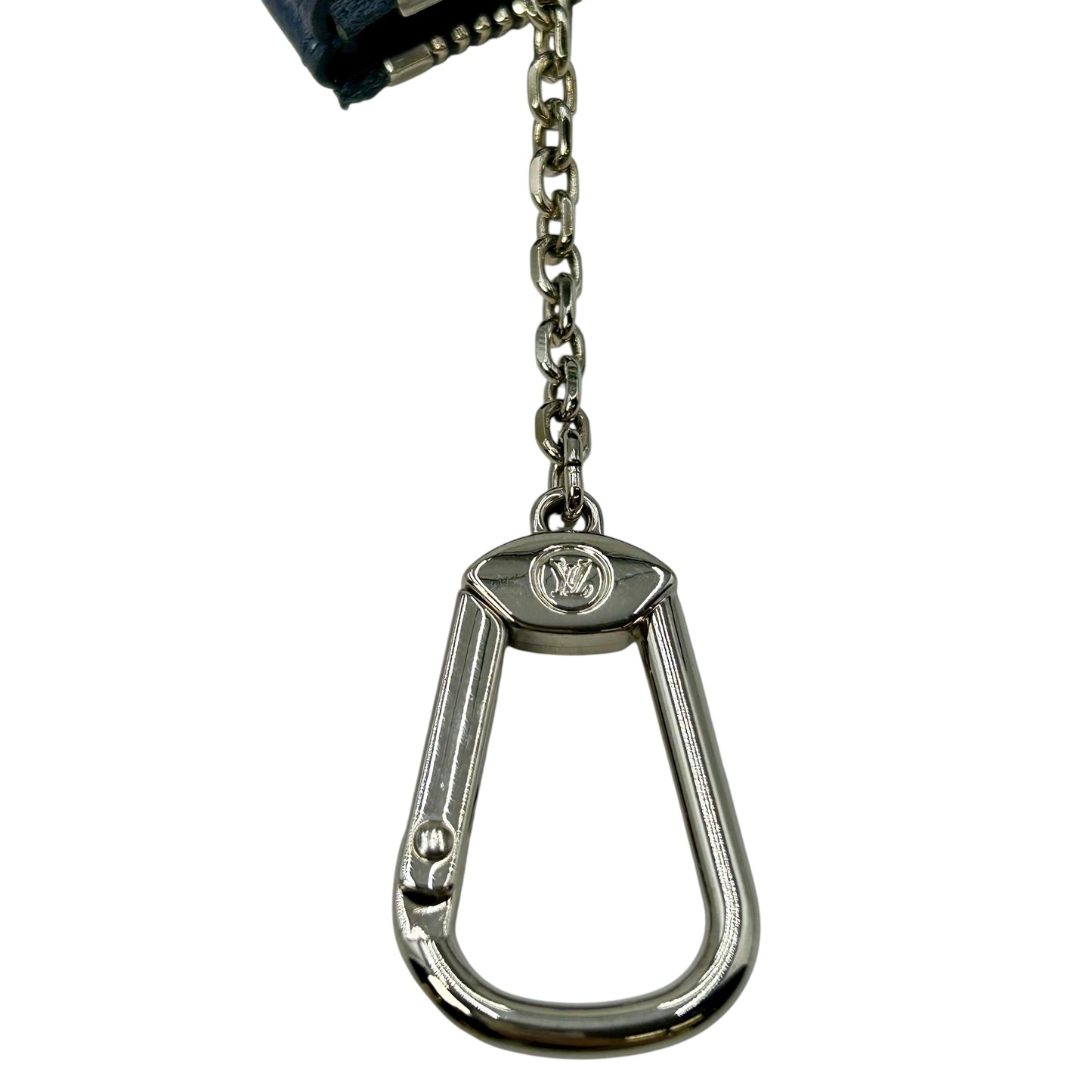 Louis Vuitton Monogram Empreinte Pochette Cle Coin Case and Key Case - Blue 