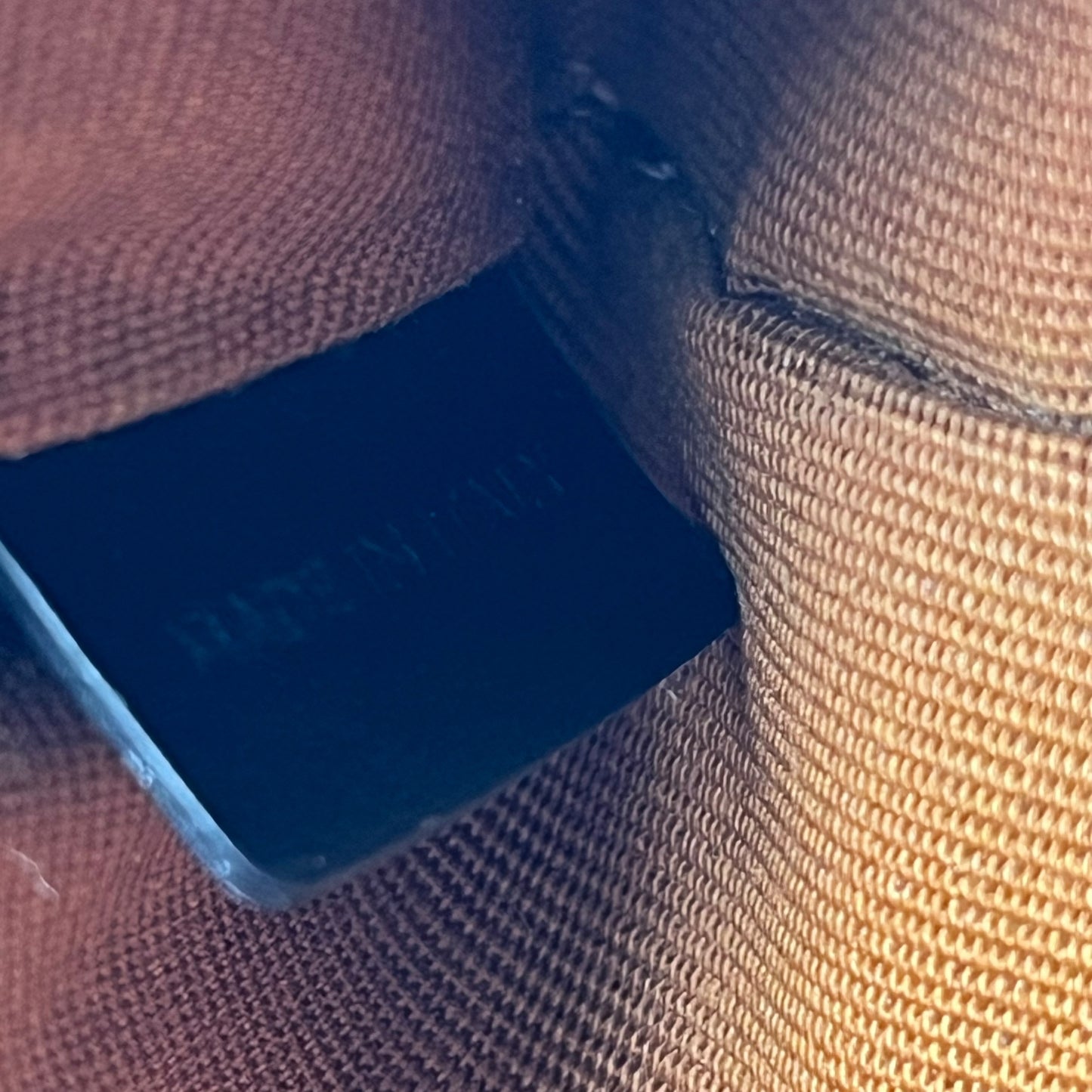 CELINE Triomphe Logo Coin Case &amp; Key Case - Dark Brown 