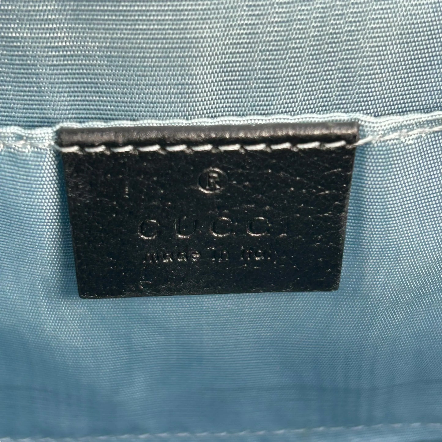 GUCCI シルヴィ ウェブライン ハンドバッグ ショルダーバッグ - ブラック