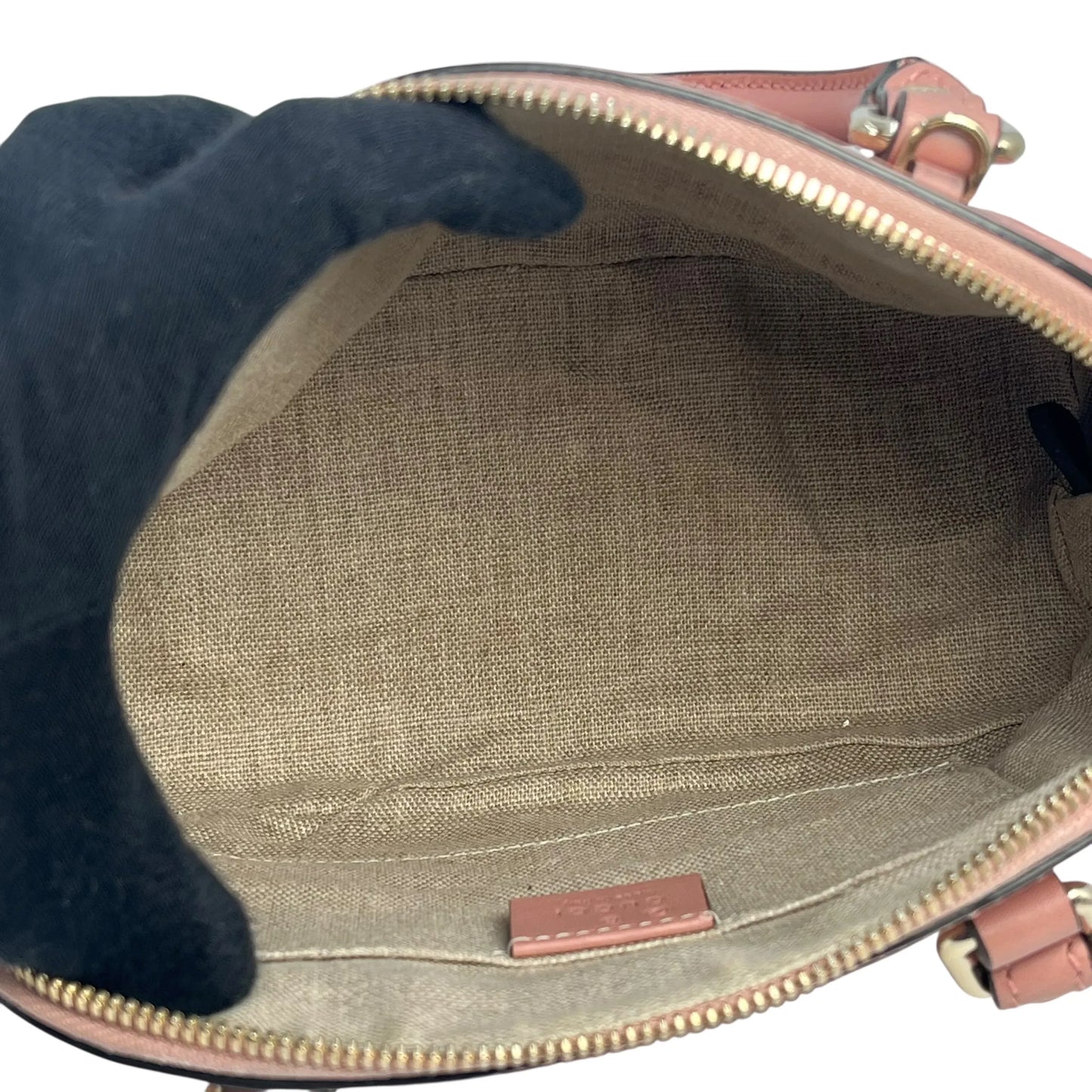 GUCCI Micro Guccissima Dome Handbag/Shoulder Bag - Pink 