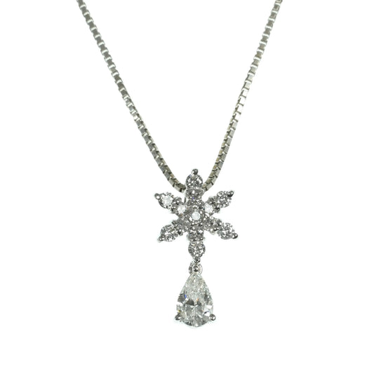 Diamond Necklace - 18KWG 