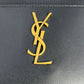Saint Laurent YSL Logo Pouch - Black 