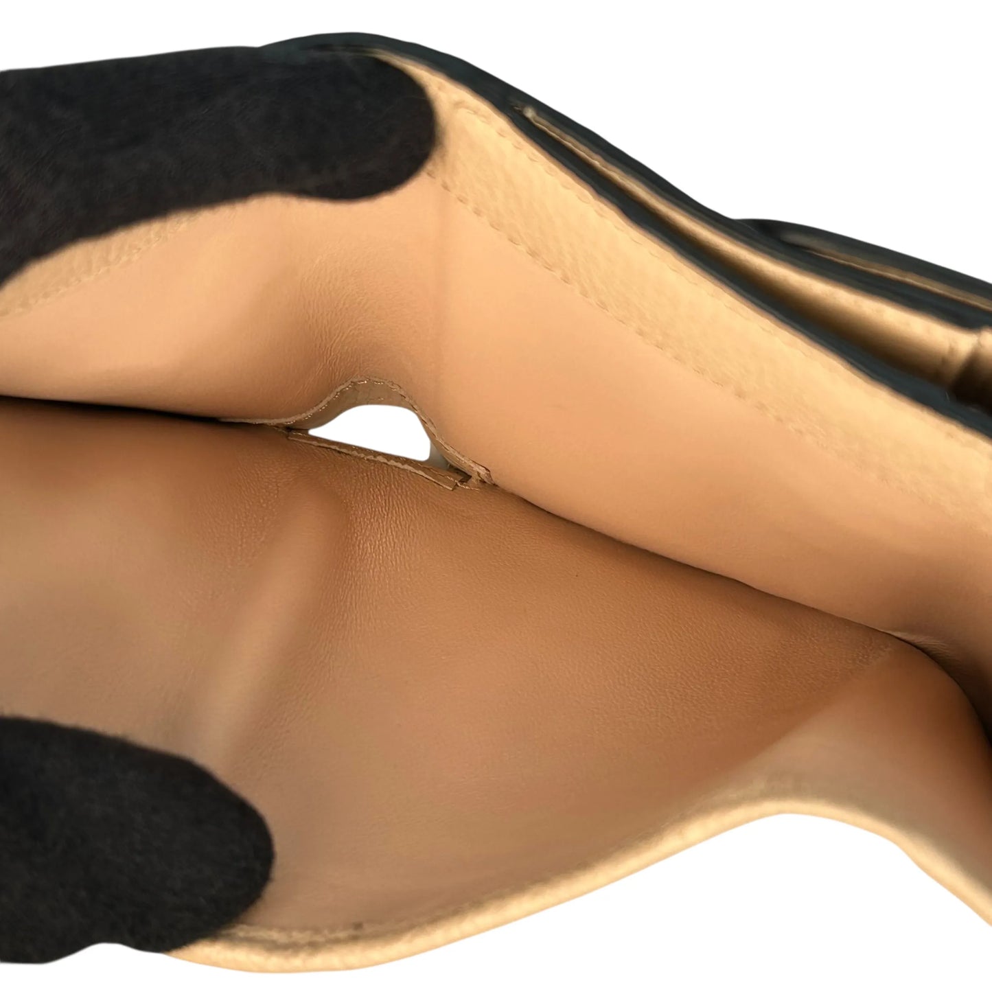 Chloé Alphabet Tri-fold Compact Wallet - Beige 