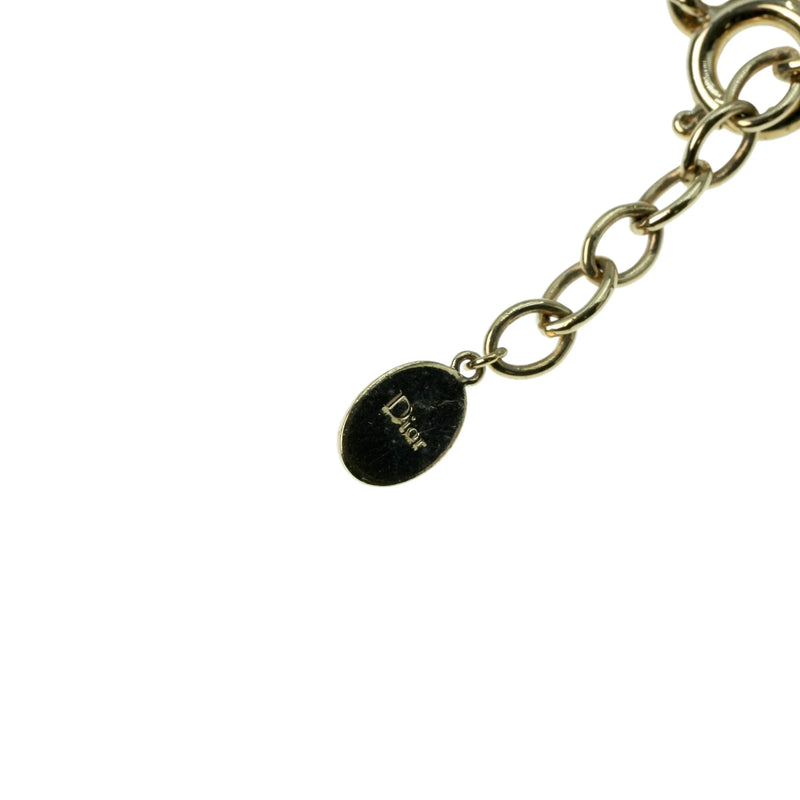 Dior パール チャーム ブレスレット - GP - 24253
