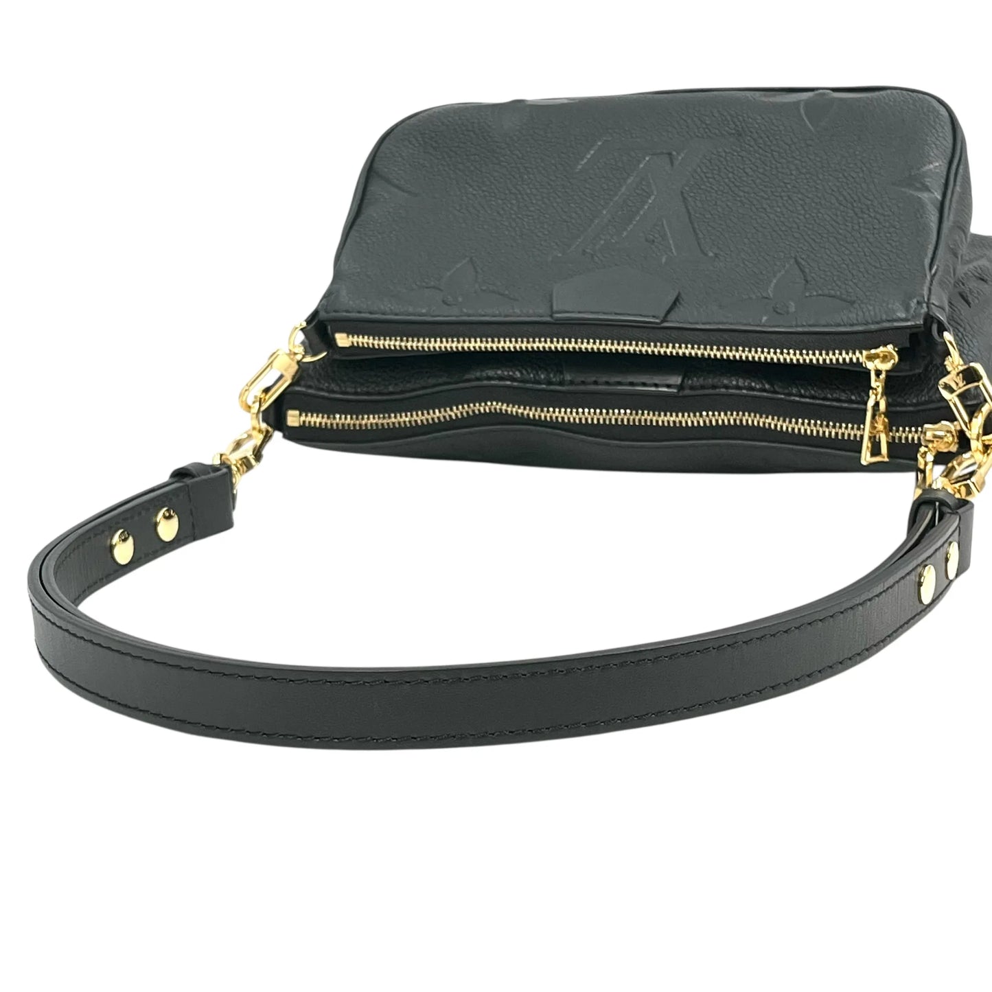 Louis Vuitton モノグラム アンプラント マルチポシェット ハンドバッグ -　ブラック