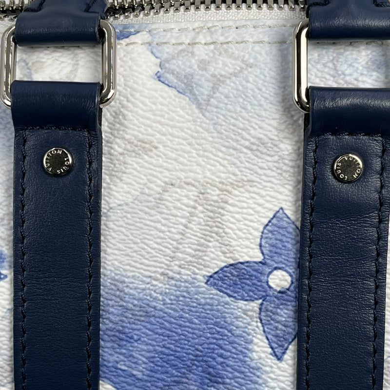 Louis Vuitton Monogram Watercolor Keepall XS Shoulder Bag/Mini Bag - White/Blue 