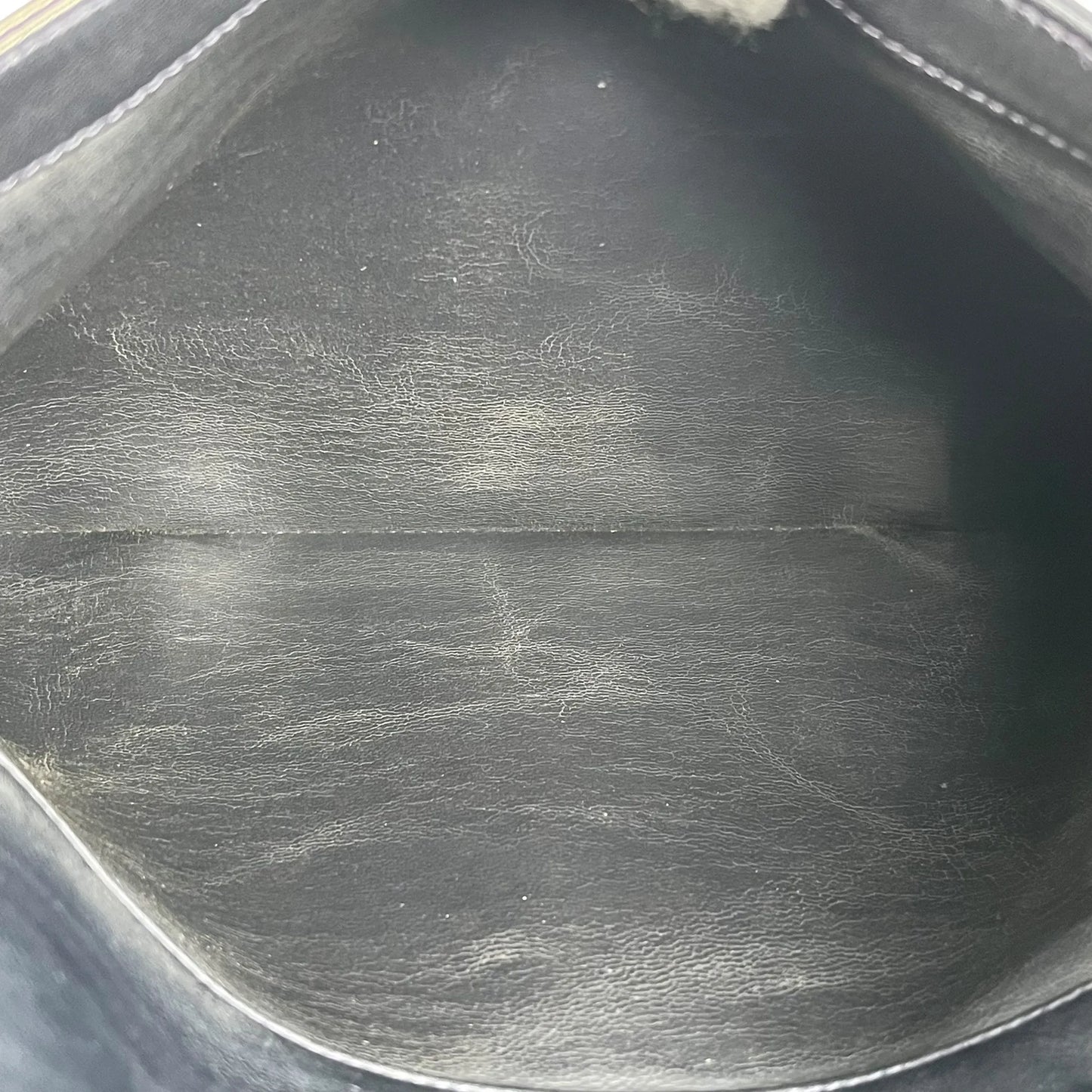 CHANEL CCロゴ ラムスキン チェーンショルダーバッグ - ブラック