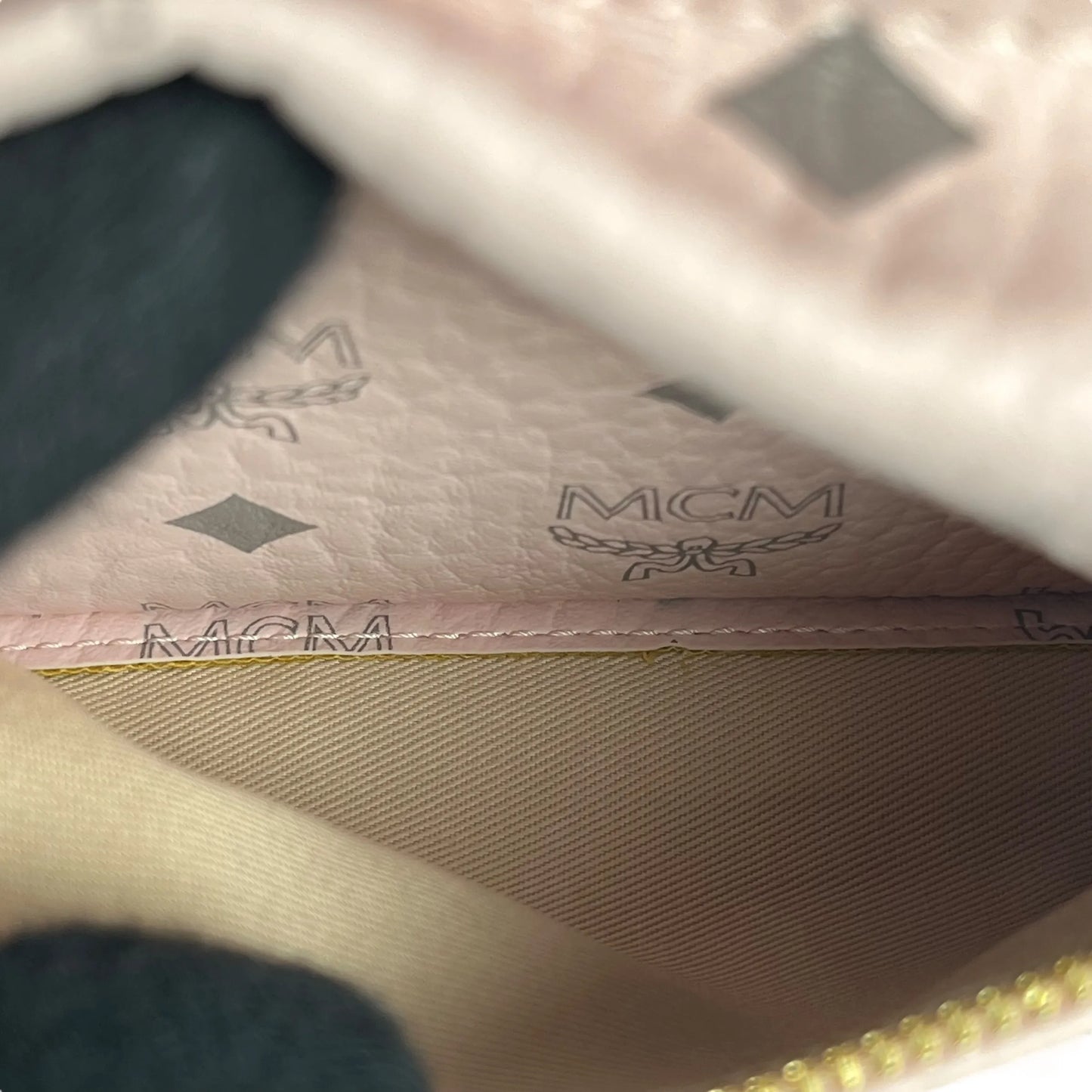 MCM Powder Pink Backpack - Pink 